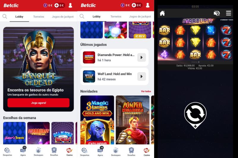 Betclic app casino