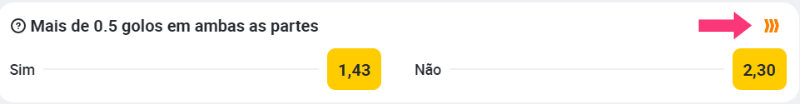 Indicativo do Multi+ na Betclic