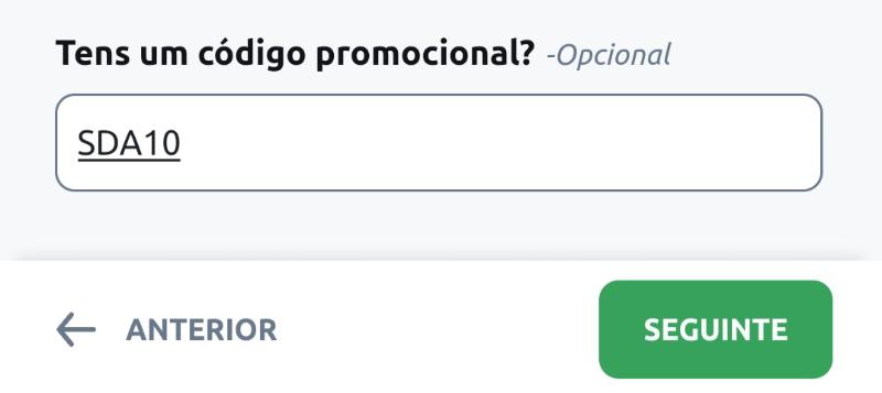 Activar código promociona na betano app