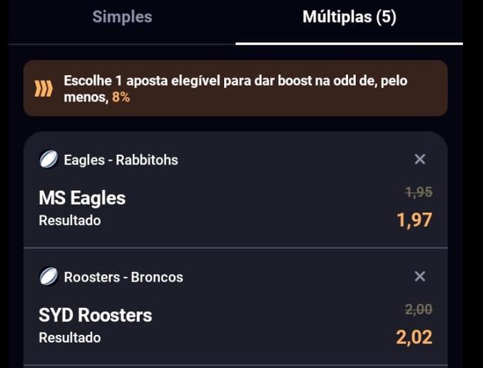 Betclic App boost de odds