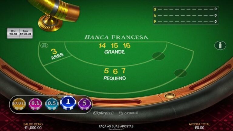 Como jogar na Banca Francesa