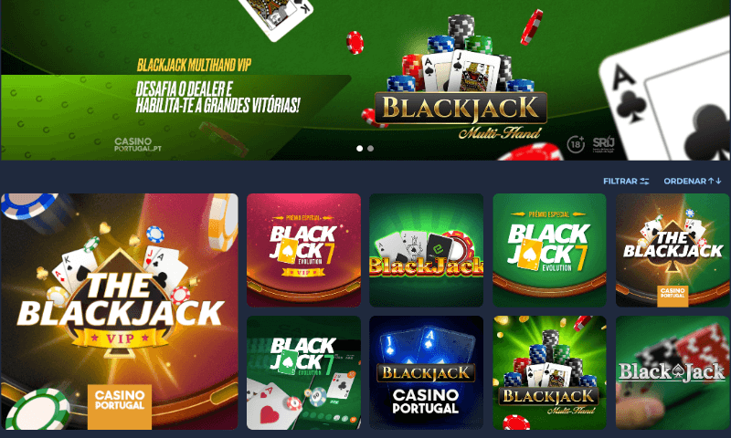 Blackjack no Casino Portugal