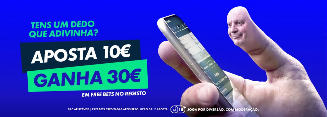 Bónus Aposta 10€ e Ganha 30€ na Solverde