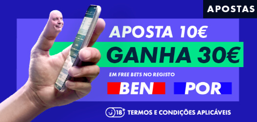 Bónus Aposta 10€ e Ganha 30€ na Solverde