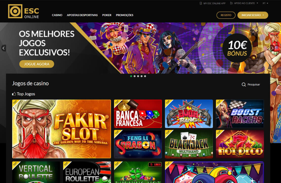 Esc Online - Oferta de Casino Online