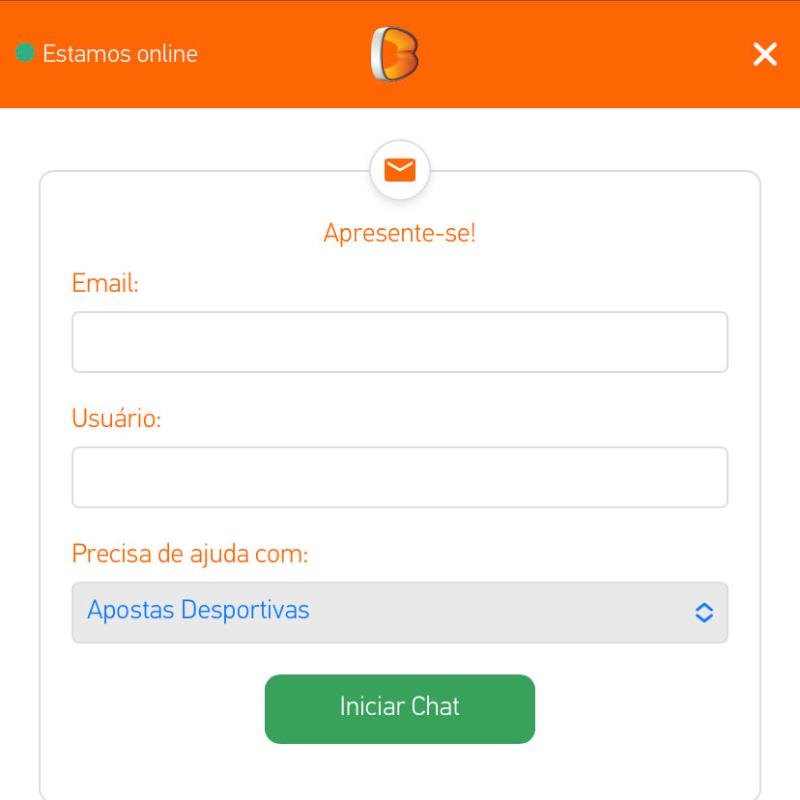 Entrar em contacto com o chat ao vivo na betano app