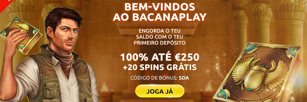 Código de Bónus Bacana Play