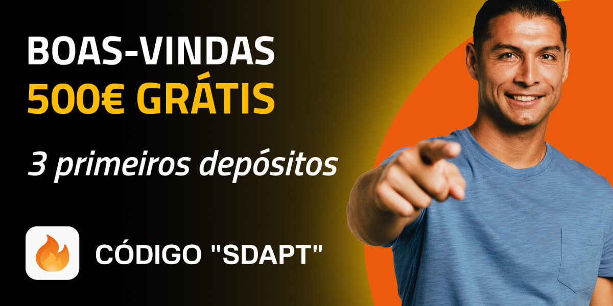 Bónus de boas-vindas da luckia com o código promocional SDAPT