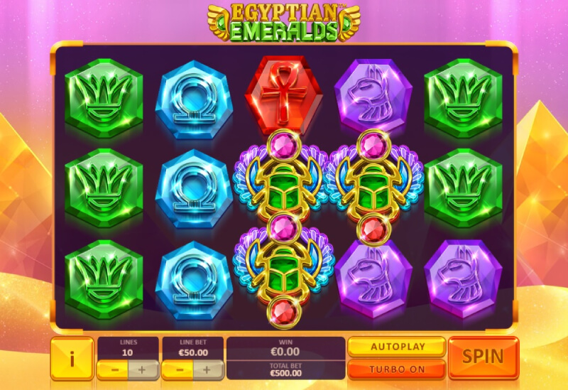 Slot Machine Egyptian Esmeralds