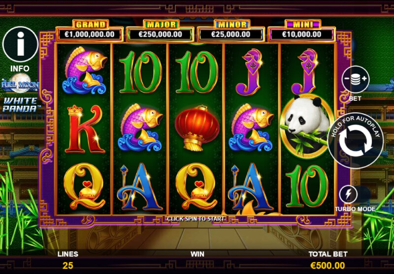 Slot Machine Full Moon: Wild Track