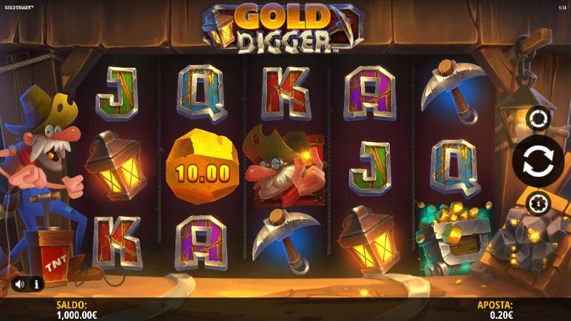 Gold digger slot