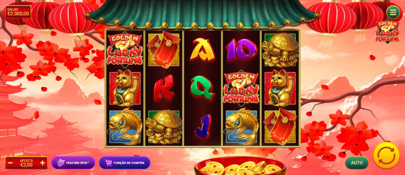 Slot Machine Golden Lucky Fortune