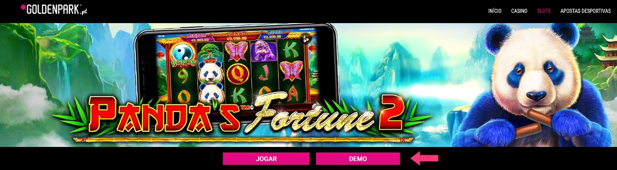 Como jogar grátis nas Slot machine da GoldenPark