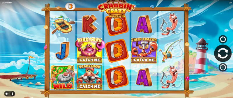 Slot Machine Crabbin' Crazy Betano