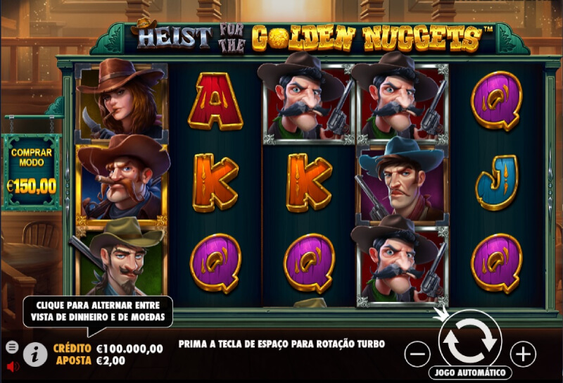 Slot Machine Heist For The Golden Nuggets