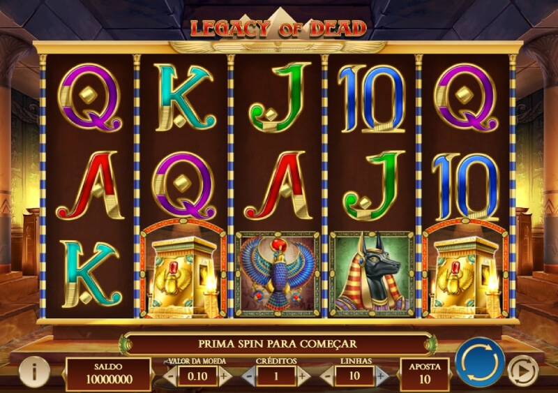 Slot Machine Legacy of Dead