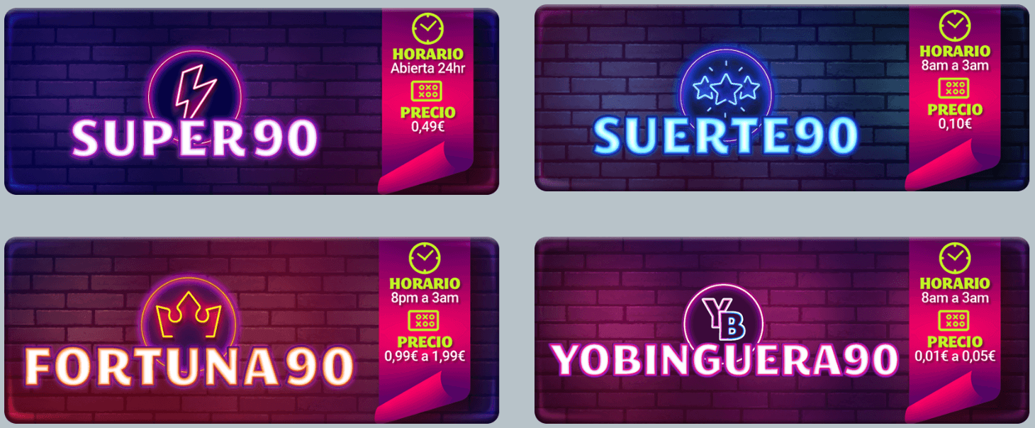 YoBingo: Oferta de jogos de bingo na versão espanhola
